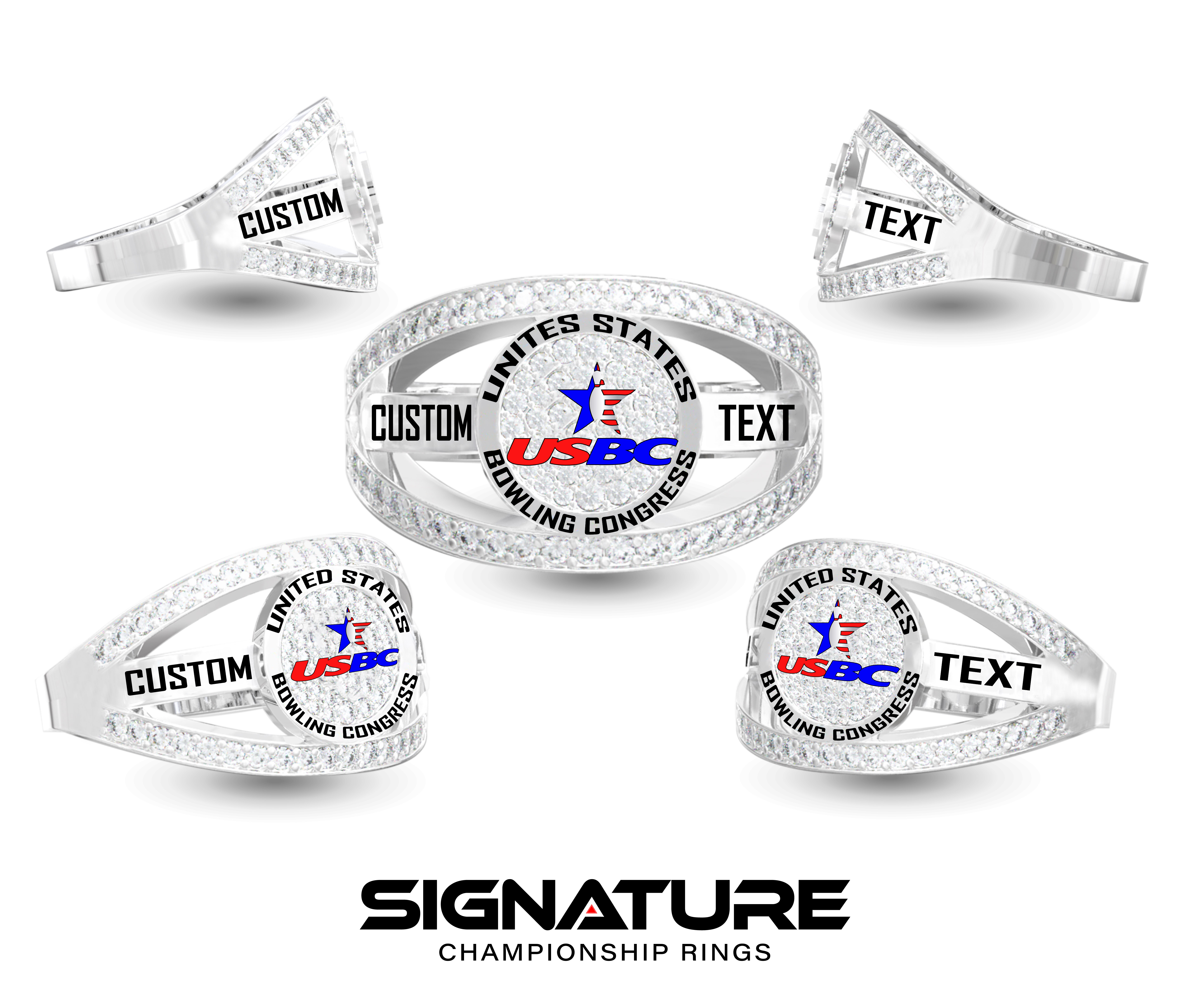 Championship Ring Design Studio Bowling